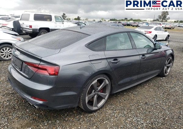 Audi S5 cena 79920 przebieg: 61661, rok produkcji 2019 z Kożuchów małe 56